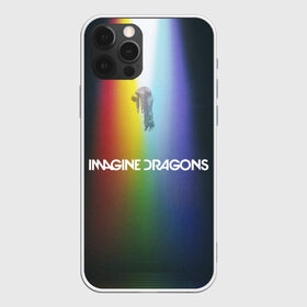 Чехол для iPhone 12 Pro Max с принтом Imagine Dragons в Курске, Силикон |  | demons | evolve | mirrors | radioactive | драконы | космос | музыка | нло | ночь | поп | радуга | рок | свет