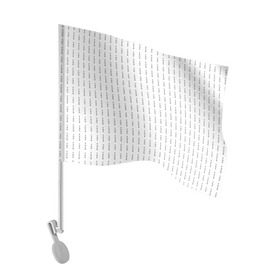 Флаг для автомобиля с принтом Fuck You (Цвет Белый) в Курске, 100% полиэстер | Размер: 30*21 см | boxing | mayweather | mcgregor | ufc | you | конор | макгрегор | мейвейзер | флойд