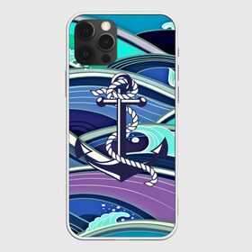 Чехол для iPhone 12 Pro Max с принтом Моряк в Курске, Силикон |  | Тематика изображения на принте: blue | брызги | вмф | вода | военный | волны | капли | море | океан