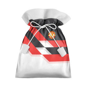 Подарочный 3D мешок с принтом Manchester United - Stripe в Курске, 100% полиэстер | Размер: 29*39 см | manchester united | stripe | манчестер юнайтед | футбол