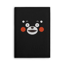 Обложка для автодокументов с принтом Kumamon в Курске, натуральная кожа |  размер 19,9*13 см; внутри 4 больших “конверта” для документов и один маленький отдел — туда идеально встанут права | Тематика изображения на принте: kumamon | во имя сатаны | во славу сатане | кумамон