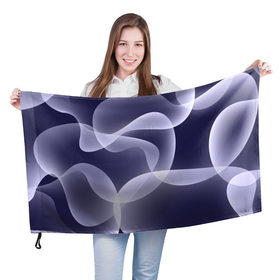 Флаг 3D с принтом Abstract colors в Курске, 100% полиэстер | плотность ткани — 95 г/м2, размер — 67 х 109 см. Принт наносится с одной стороны | 