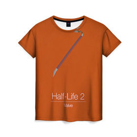 Женская футболка 3D с принтом Монтировка в Курске, 100% полиэфир ( синтетическое хлопкоподобное полотно) | прямой крой, круглый вырез горловины, длина до линии бедер | 