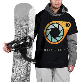 Накидка на куртку 3D с принтом Half-Life 3 в Курске, 100% полиэстер |  | freeman | gordon | half | halflife | hl | life | гордон | лайф | фримен | халва | халф | халфлайф | халява