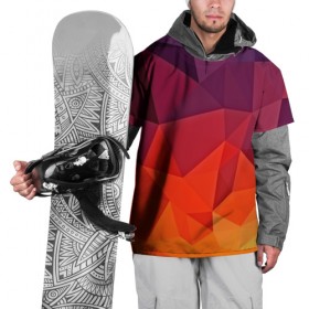 Накидка на куртку 3D с принтом Geometric в Курске, 100% полиэстер |  | abstract | abstraction | color | geometry | mirror | polygon | абстракция | геометрия | грани | линии | полигоны | сочетания | треугольники