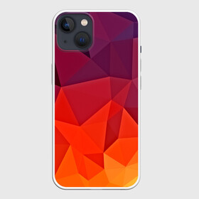 Чехол для iPhone 13 с принтом Geometric в Курске,  |  | abstract | abstraction | color | geometry | mirror | polygon | абстракция | геометрия | грани | линии | полигоны | сочетания | треугольники