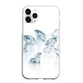 Чехол для iPhone 11 Pro матовый с принтом Brilliant в Курске, Силикон |  | beautiful | blue | bright | color | diamond | diamonds | mineral | minerals | original | stone | white | белое | белыйstones | богатство | бриллианты | голубое | камень | камни | красивое | красота | цвет