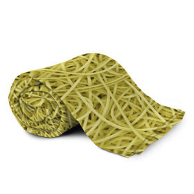 Плед 3D с принтом Макароны в Курске, 100% полиэстер | закругленные углы, все края обработаны. Ткань не мнется и не растягивается | веган | вемишель | диета | еда | лапша | паста | паттрен | спагетти | текстура