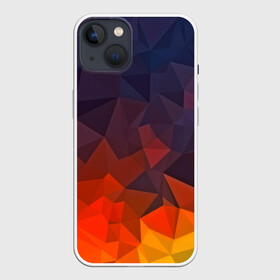 Чехол для iPhone 13 с принтом Абстракция в Курске,  |  | abstract | abstraction | color | geometry | mirror | polygon | абстракция | геометрия | грани | линии | полигоны | сочетания | стекло | треугольники