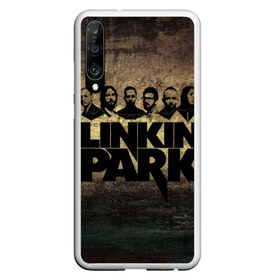 Чехол для Honor P30 с принтом Linkin Park Band в Курске, Силикон | Область печати: задняя сторона чехла, без боковых панелей | chester bennington | linkin park | беннингтон | линкин паркб честер | майк | шинода