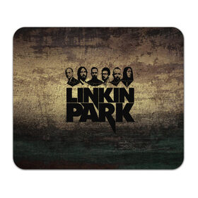 Коврик прямоугольный с принтом Linkin Park Band в Курске, натуральный каучук | размер 230 х 185 мм; запечатка лицевой стороны | Тематика изображения на принте: chester bennington | linkin park | беннингтон | линкин паркб честер | майк | шинода