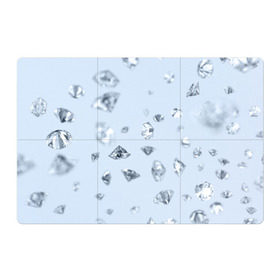 Магнитный плакат 3Х2 с принтом Flying diamonds в Курске, Полимерный материал с магнитным слоем | 6 деталей размером 9*9 см | beautiful | blue | brilliant | diamond | diamonds | mineral | minerals | purple | stone | stones | white | белый | богатство | бриллиант | бриллианты | камень | камни | красивое | красота | минерал | минералы