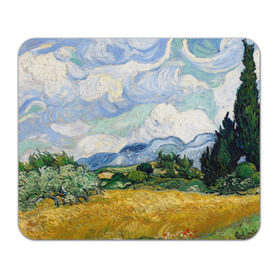 Коврик прямоугольный с принтом Ван Гог Картина в Курске, натуральный каучук | размер 230 х 185 мм; запечатка лицевой стороны | картина | лето | масло | мировой шедевр | пейзаж
