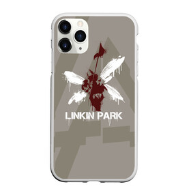 Чехол для iPhone 11 Pro матовый с принтом Linkin Park - Hybrid logos в Курске, Силикон |  | Тематика изображения на принте: 0x000000123 | chester | hybrid | linkin park | линкин парк