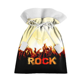 Подарочный 3D мешок с принтом Rock концерт в Курске, 100% полиэстер | Размер: 29*39 см | Тематика изображения на принте: rock | в толпу | гитара | группа | дым | жанр | концерт | металл | музыка | надпись | панк | певец | песня | прыжок | рок | рок н рол | руки | стиль | хард | хой | я люблю рок