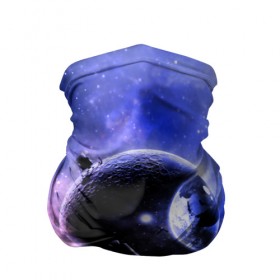 Бандана-труба 3D с принтом Вселенная бесконечна в Курске, 100% полиэстер, ткань с особыми свойствами — Activecool | плотность 150‒180 г/м2; хорошо тянется, но сохраняет форму | звезды | планета | разноцветный | шлем | яркий