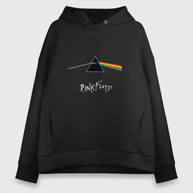 Женское худи Oversize хлопок с принтом Pink Floyd в Курске, френч-терри — 70% хлопок, 30% полиэстер. Мягкий теплый начес внутри —100% хлопок | боковые карманы, эластичные манжеты и нижняя кромка, капюшон на магнитной кнопке | rolling stone | англия | басы | британия | гитара | группа | музыка | песни | пинк флойд | призма | радуга | рок | свет