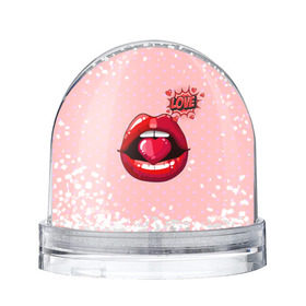 Снежный шар с принтом Lips в Курске, Пластик | Изображение внутри шара печатается на глянцевой фотобумаге с двух сторон | 3d | love | pop art | арт | губы | девушкам | любовь | поп арт | поцелуй | розовый | сердечки