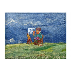 Обложка для студенческого билета с принтом Винсент Ван Гог в Курске, натуральная кожа | Размер: 11*8 см; Печать на всей внешней стороне | вангог | винсент | живопись | картина
