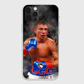 Чехол для iPhone 12 Pro Max с принтом Геннадий Головкин в Курске, Силикон |  | fighting | ggg | боец | боксер | борьба | драки