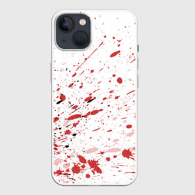Чехол для iPhone 13 с принтом Брызги в Курске,  |  | 3d | абстракция | абстракция красок | арт | брызги | краска | кровь | прикольные | цветные | штрихи