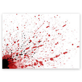 Поздравительная открытка с принтом Брызги в Курске, 100% бумага | плотность бумаги 280 г/м2, матовая, на обратной стороне линовка и место для марки
 | Тематика изображения на принте: 3d | абстракция | абстракция красок | арт | брызги | краска | кровь | прикольные | цветные | штрихи