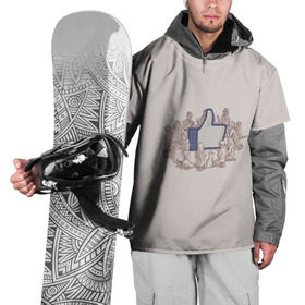 Накидка на куртку 3D с принтом Лайк в Курске, 100% полиэстер |  | facebook | like | vk | вк | вконтакте | жадность | заложники | лайки | мир катится к чертям | общество | поклонение | секта | слабость | социальные сети | тупость