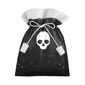 Подарочный 3D мешок с принтом Black Milk Skull Classic в Курске, 100% полиэстер | Размер: 29*39 см | Тематика изображения на принте: 