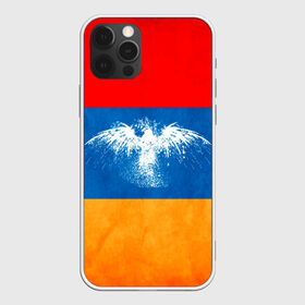 Чехол для iPhone 12 Pro Max с принтом Флаг Армении с белым орлом в Курске, Силикон |  | Тематика изображения на принте: айастан | армения | белый | босеан | брызги | ереван | знамя | империя | клякса | крылья | кумач | необычный | орел | пойс | птица | символ | сокол | стяг | флаг | хайастан | штандарт