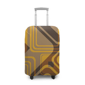 Чехол для чемодана 3D с принтом Кубизм в Курске, 86% полиэфир, 14% спандекс | двустороннее нанесение принта, прорези для ручек и колес |  краска | арт | цветные