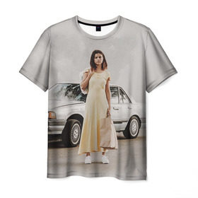 Мужская футболка 3D с принтом Selena Gomez в Курске, 100% полиэфир | прямой крой, круглый вырез горловины, длина до линии бедер | selena gomez