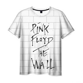 Мужская футболка 3D с принтом The Wall в Курске, 100% полиэфир | прямой крой, круглый вырез горловины, длина до линии бедер | pink floyd | пинк флоид