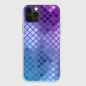 Чехол для iPhone 12 Pro Max с принтом Snake в Курске, Силикон |  | blue | disco | geometry | skin | snake | square | violet | абстракция | блеск | геометрия | диско | змея | кожа | орнамент | паттерн