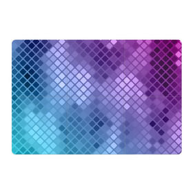 Магнитный плакат 3Х2 с принтом Snake в Курске, Полимерный материал с магнитным слоем | 6 деталей размером 9*9 см | Тематика изображения на принте: blue | disco | geometry | skin | snake | square | violet | абстракция | блеск | геометрия | диско | змея | кожа | орнамент | паттерн