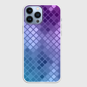 Чехол для iPhone 13 Pro Max с принтом Snake в Курске,  |  | blue | disco | geometry | skin | snake | square | violet | абстракция | блеск | геометрия | диско | змея | кожа | орнамент | паттерн