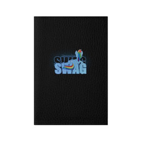 Обложка для паспорта матовая кожа с принтом Rainbow Dash Swag в Курске, натуральная матовая кожа | размер 19,3 х 13,7 см; прозрачные пластиковые крепления | Тематика изображения на принте: my little pony | пони | радуга