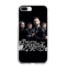 Чехол для iPhone 7Plus/8 Plus матовый с принтом Bullet For My Valentine в Курске, Силикон | Область печати: задняя сторона чехла, без боковых панелей | jamie mathias | jason james | matthew tuck | michael moose thomas | michael padget | nick crandle | джейми матиас | джейсон джеймс | майкл паджет | майкл томас | мэттью так | ник крэндл | пуля для моей возлюбленной