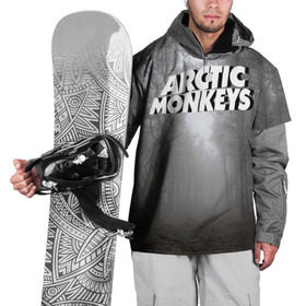 Накидка на куртку 3D с принтом Forest Monkeys в Курске, 100% полиэстер |  | arctic monkeys
