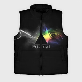 Мужской жилет утепленный 3D с принтом Pink Floyd Logo в Курске,  |  | Тематика изображения на принте: англия | басы | британия | гитара | группа | дым | космос | логотип | музыка | песни | пинк флойд | призма | радуга | рок | свет