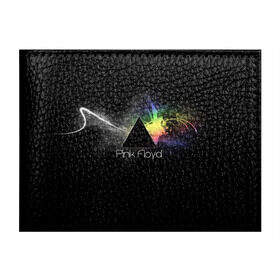 Обложка для студенческого билета с принтом Pink Floyd Logo в Курске, натуральная кожа | Размер: 11*8 см; Печать на всей внешней стороне | Тематика изображения на принте: англия | басы | британия | гитара | группа | дым | космос | логотип | музыка | песни | пинк флойд | призма | радуга | рок | свет
