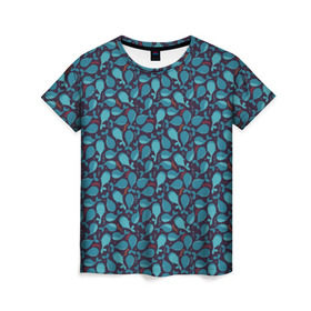 Женская футболка 3D с принтом Киты в Курске, 100% полиэфир ( синтетическое хлопкоподобное полотно) | прямой крой, круглый вырез горловины, длина до линии бедер | кит | рыба