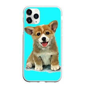 Чехол для iPhone 11 Pro Max матовый с принтом Корги в Курске, Силикон |  | corgy | dog | korgi | puppy | вельш корги | кардиган | коржик | пемброк | собака | щенок