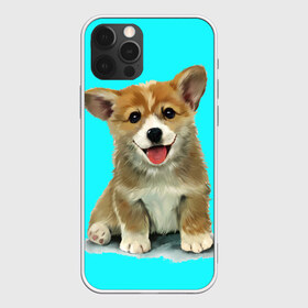 Чехол для iPhone 12 Pro Max с принтом Корги в Курске, Силикон |  | Тематика изображения на принте: corgy | dog | korgi | puppy | вельш корги | кардиган | коржик | пемброк | собака | щенок