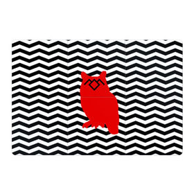 Магнитный плакат 3Х2 с принтом TWIN PEAKS в Курске, Полимерный материал с магнитным слоем | 6 деталей размером 9*9 см | Тематика изображения на принте: owl | арт | животные | полосы | птицы | сериал | сова | твин пикс | текстура | фильмы