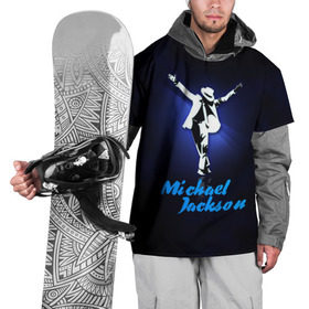Накидка на куртку 3D с принтом Майкл Джексон в Курске, 100% полиэстер |  | Тематика изображения на принте: michael jackson | король