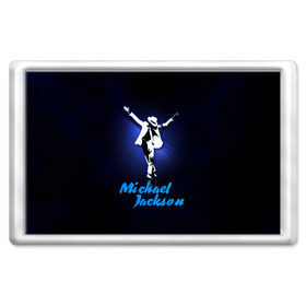 Магнит 45*70 с принтом Майкл Джексон в Курске, Пластик | Размер: 78*52 мм; Размер печати: 70*45 | michael jackson | король