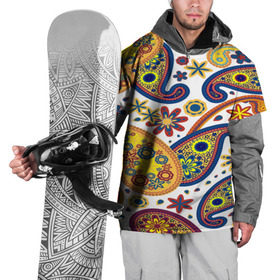 Накидка на куртку 3D с принтом Цветные огурцы в Курске, 100% полиэстер |  | cucumber | flower | gherkin | ornament | pattern | гжель | орнамент | текстура | турецкий огурец | узоры | цветок | цветочный | этнический узор