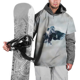 Накидка на куртку 3D с принтом Орлиная атака в Курске, 100% полиэстер |  | Тематика изображения на принте: клюв | коршун | крылья | небо | облака | опасность | орел | охота | полет. перья | птица | хищник