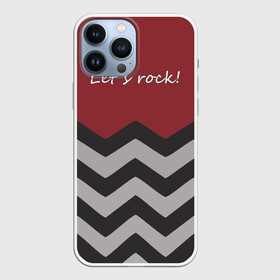 Чехол для iPhone 13 Pro Max с принтом Lets rock в Курске,  |  | lets rock | twin peaks | давайте сделаем это | даян | даяна | диана | дэвид линч | карлик | твин пикс