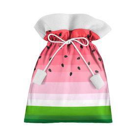 Подарочный 3D мешок с принтом Арбузик в Курске, 100% полиэстер | Размер: 29*39 см | Тематика изображения на принте: pattern | trend | арбуз | зеленый | косточки | красный | мода | патерн | паттерн | розовый | текстура | тренд | фрукт | ягода
